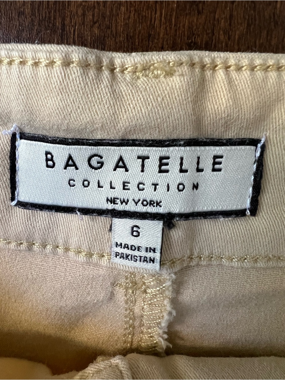 bagatelle Butter Yellow Wide-Leg Chino Pants - Picture 2 of 10